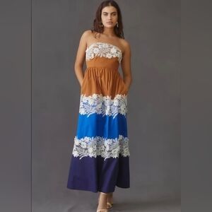 Anthropologie | Dresses | Anthropologie Tiny Embroidered Dress | Poshmark